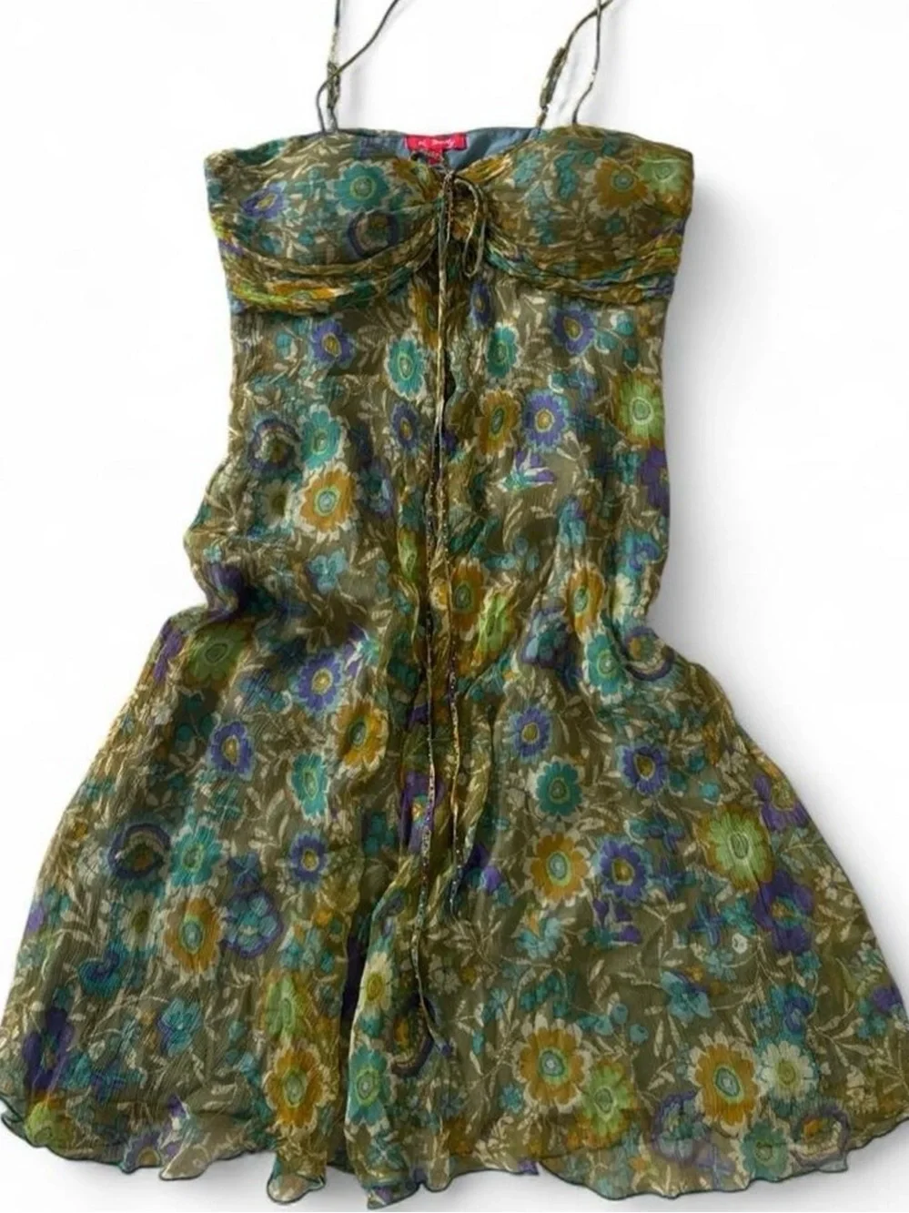 Rene Derhy Mini Babydoll Dress